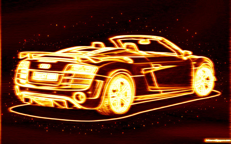 Audi R18 On Fire On Fire Audi by volcomstone1 on DeviantArt