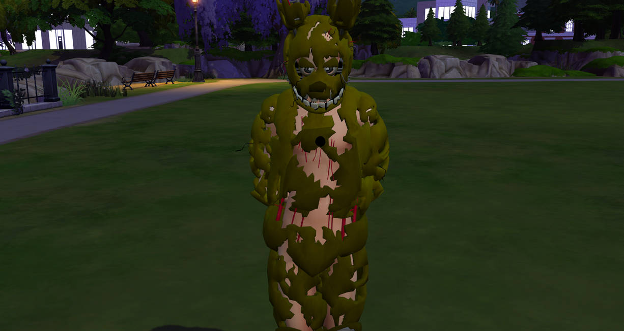 Spring Trap Fallout 4 Mod Springtrap (Sims 4) by EddieKrn on DeviantArt
