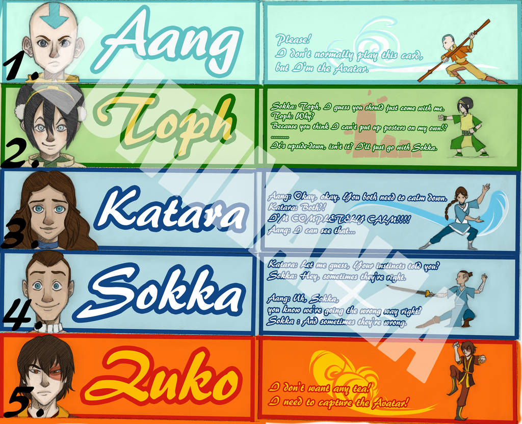 Bookmarks for sale, Avatar