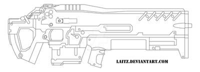 AGR-14 Rifle: Blueprints by Laitz on DeviantArt
