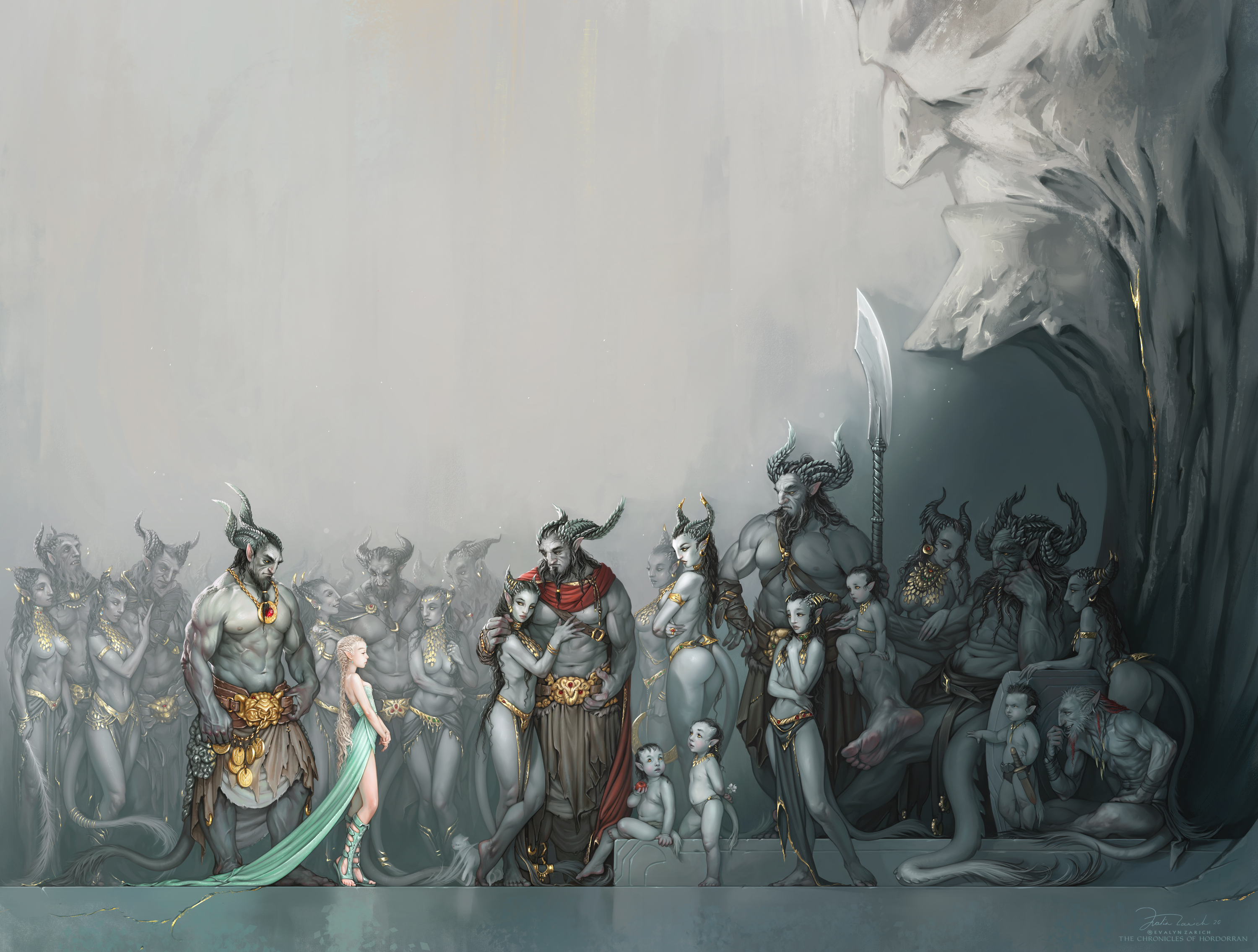 Artistic interpretation of In the Hall of the Mountain King