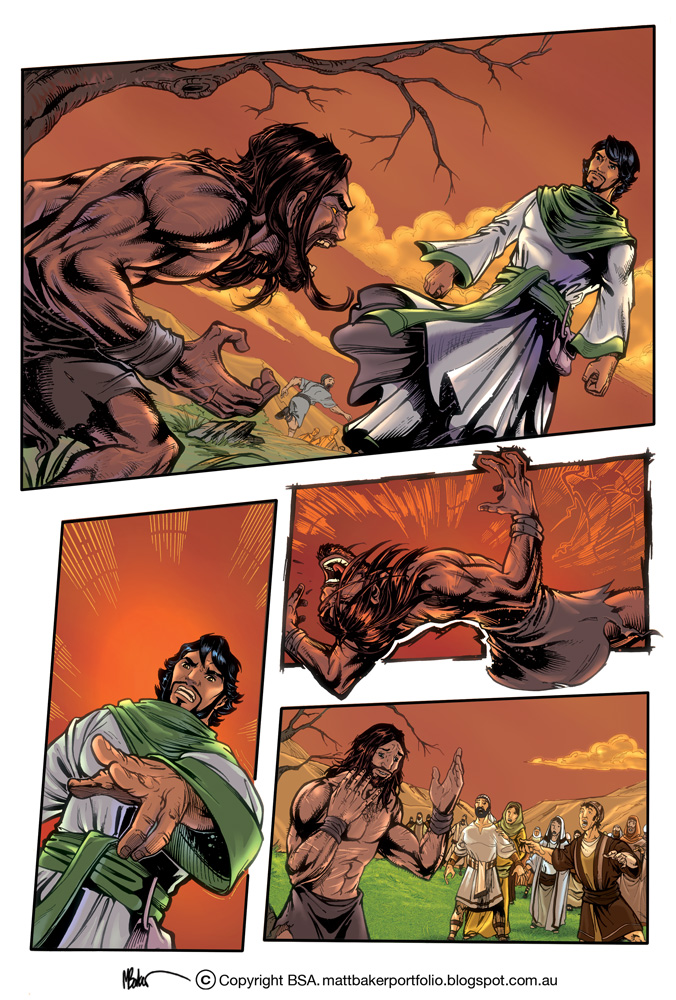 Jesus vs. Legion by PrisonerOnEarth on DeviantArt