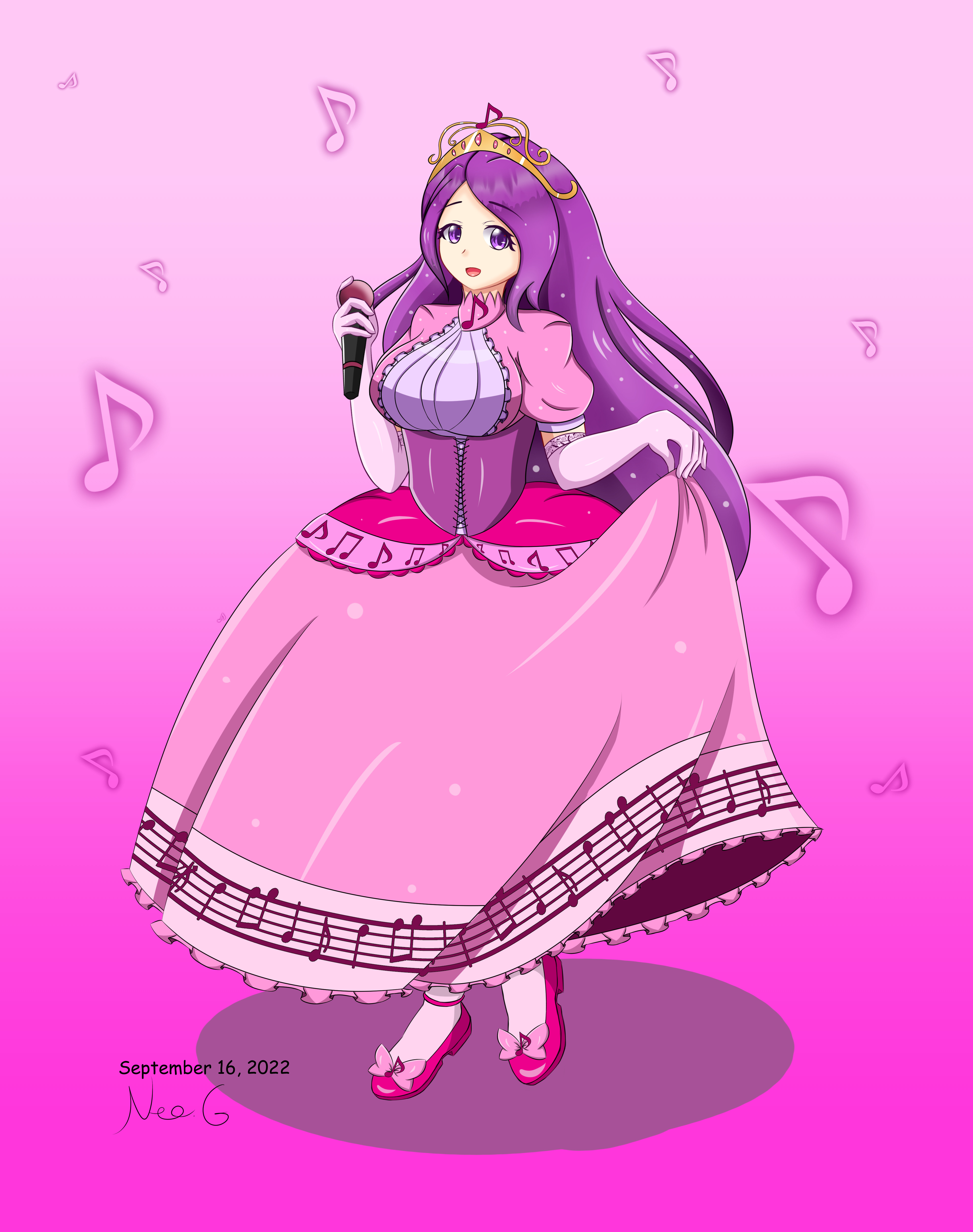 The Princess of tunes. by NordenUlv on DeviantArt