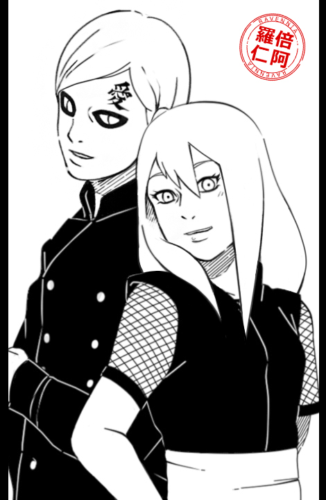 The Kazekage and his wife_GaaSari FanArt