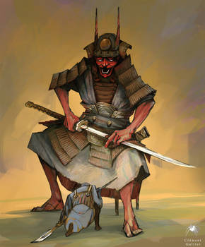 Oni samurai