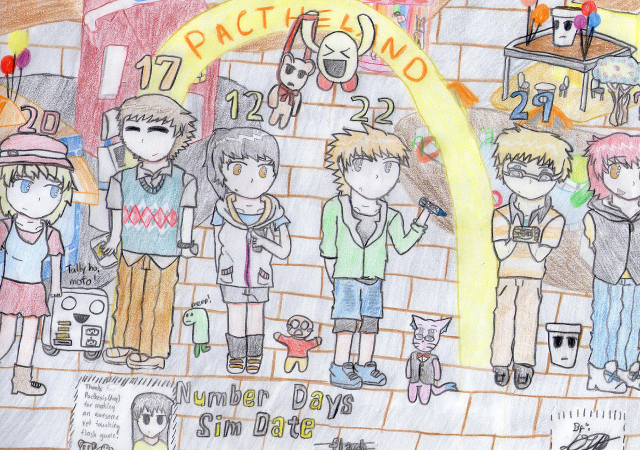 Number Days Sim Date Fan Art By Adventurer Dragon On DeviantArt Number days sim date fan art by adventurer dragon on deviantart