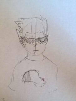 Dirk Strider sketch