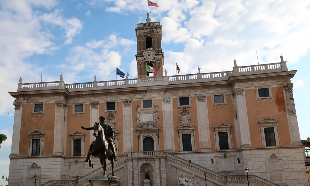 Building With Ramon Statue Roman building by NeoMaestoso on DeviantArt