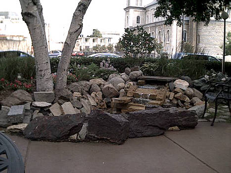 St Joe's Hospital fountain