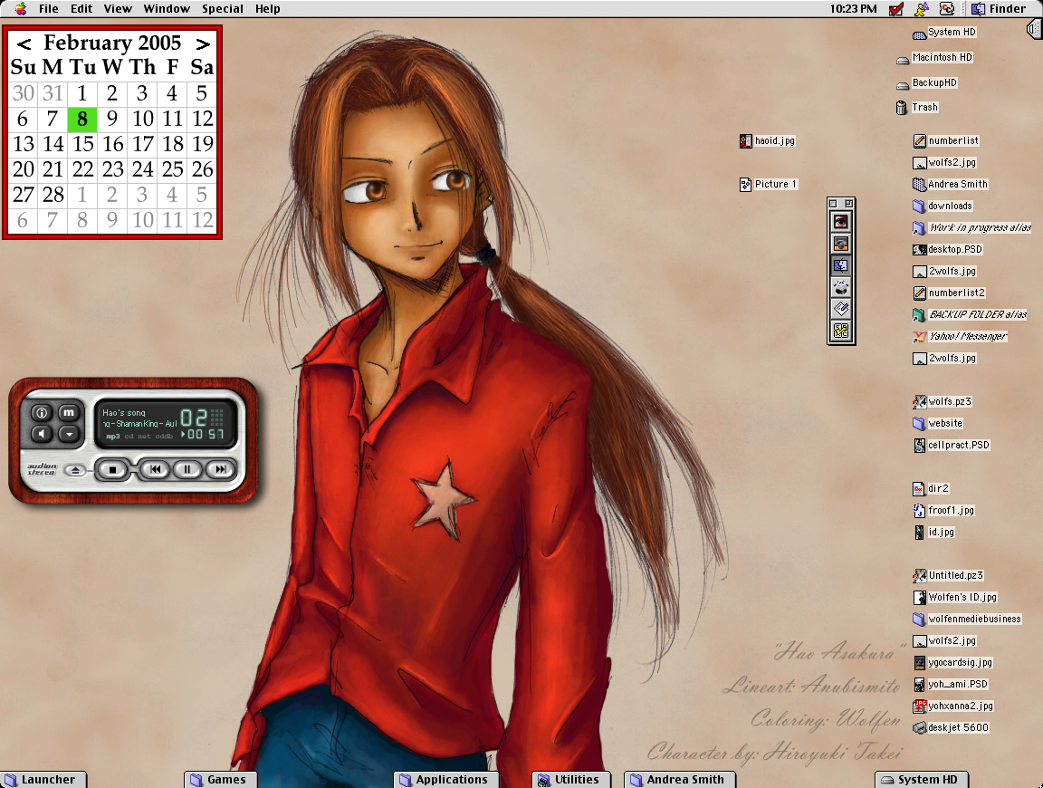 Hao Asakura Desktop