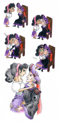 First Lesson - Frollo and Esmeralda