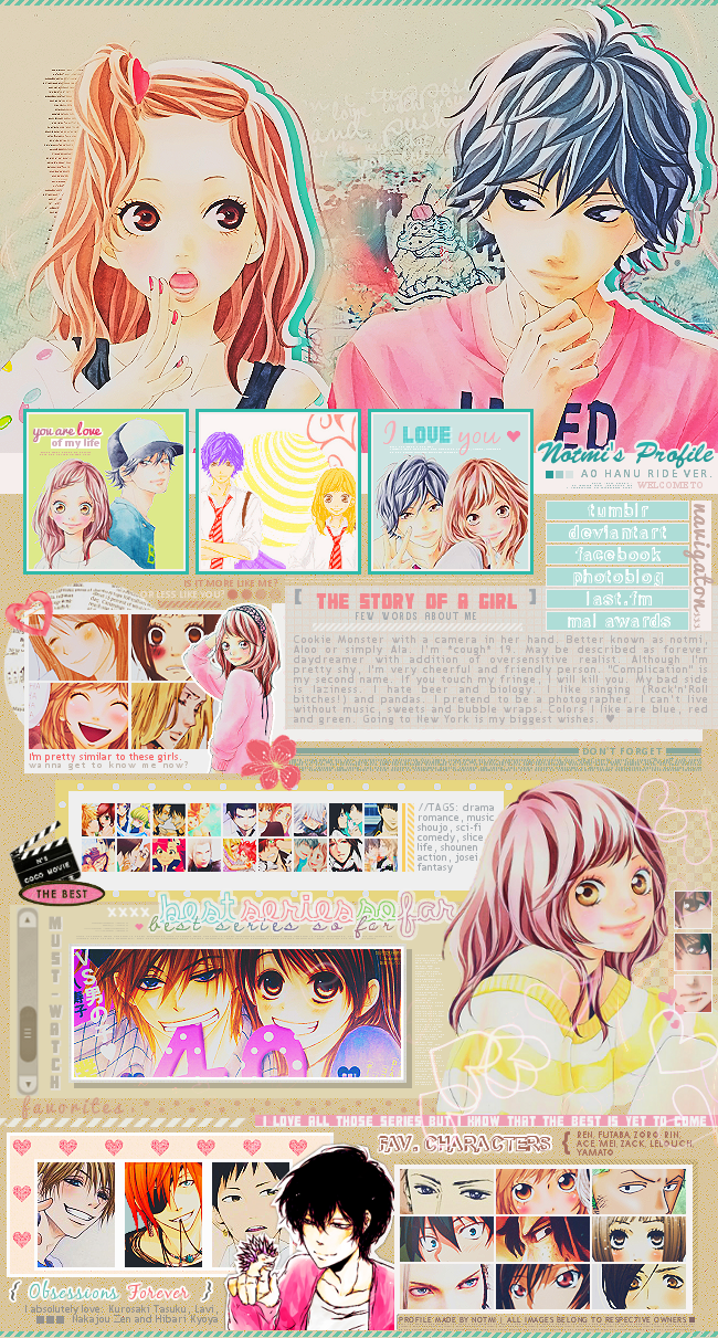 Ao Haru Ride layout