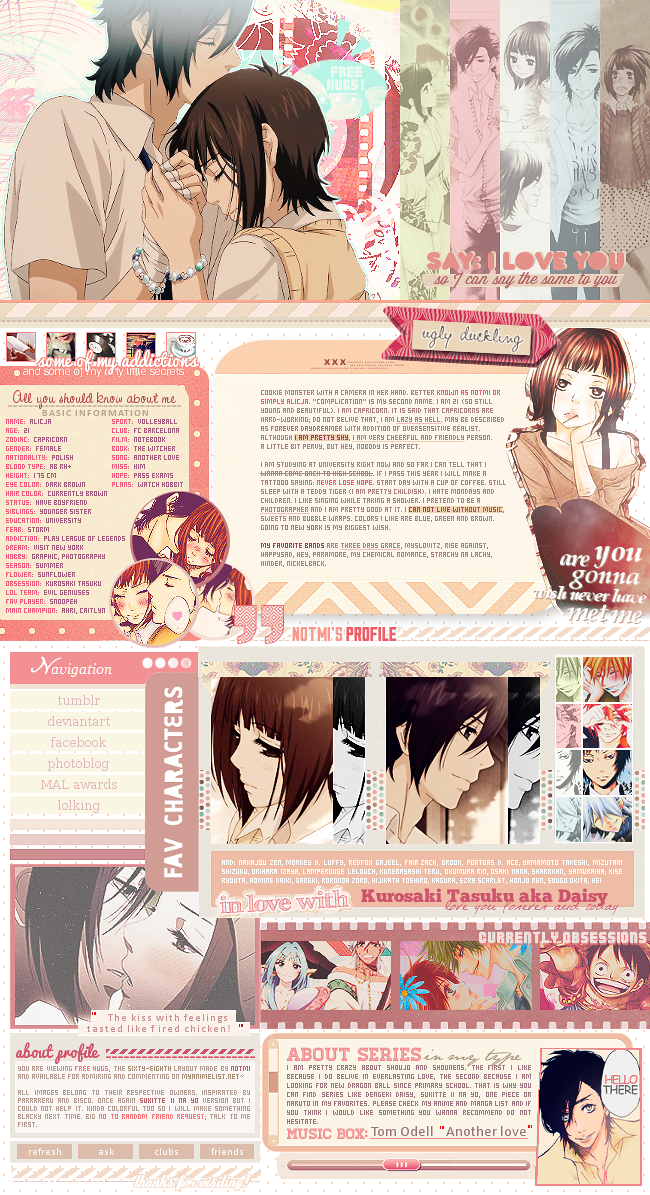 New layout, Sukitte Ii na yo version