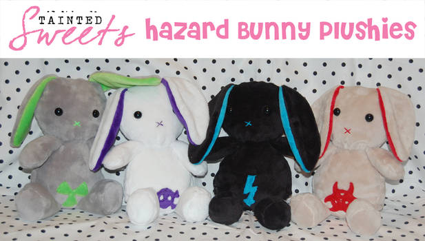 Hazard Bunny Plushies