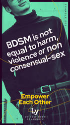 Safe Sane Consensual Poster 2021 - Leyuan BDSM