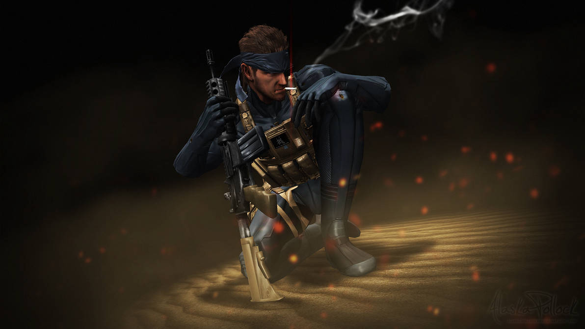 Metal Gear Solid 4 - Solid Snake (Young Version) by Alaska-Pollock on ...