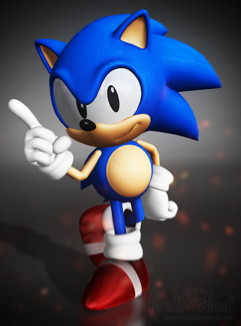 Sonic Forces - Classic Sonic Model Test