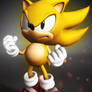 Sonic Forces - Classic Super Sonic Model Test