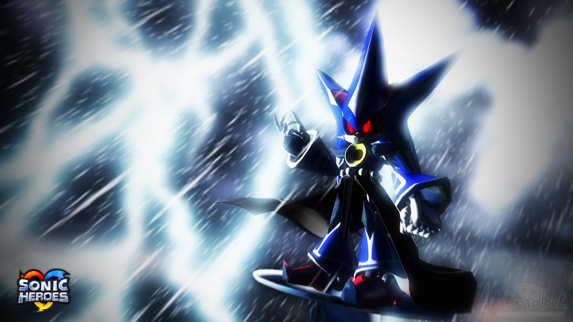 Neo Metal Sonic - Sonic Heroes by GlitchedLizardDA on DeviantArt