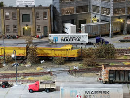 North American TT scale layout on Leipzig fair II