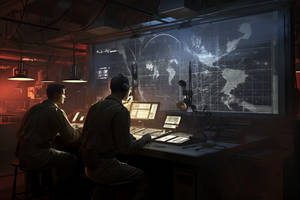 Air defense plotting board
