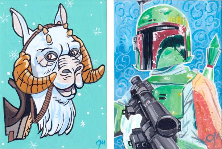 Topps Star Wars Masterwork Sketch Cards