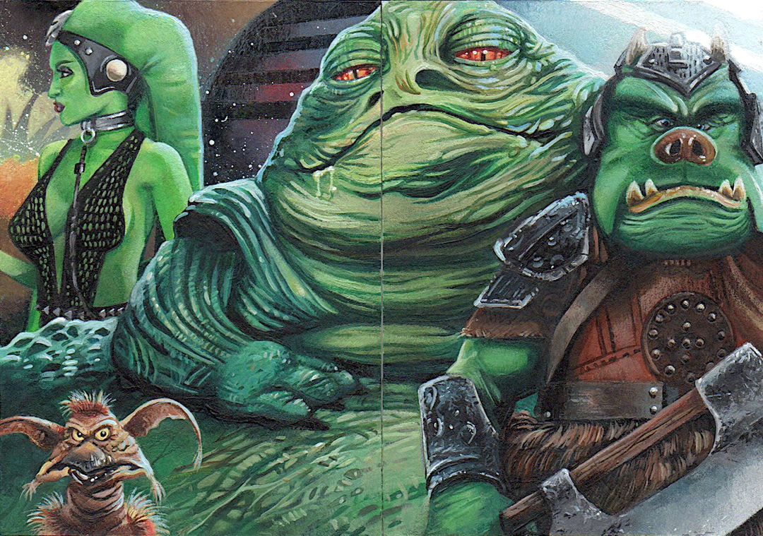 jabba the hutt by Straycatstudio on DeviantArt