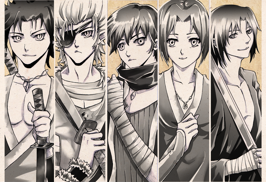 Rod Bookmark RoD Bookmarks Set#2 - by sachikoyuki by kureinos on DeviantArt