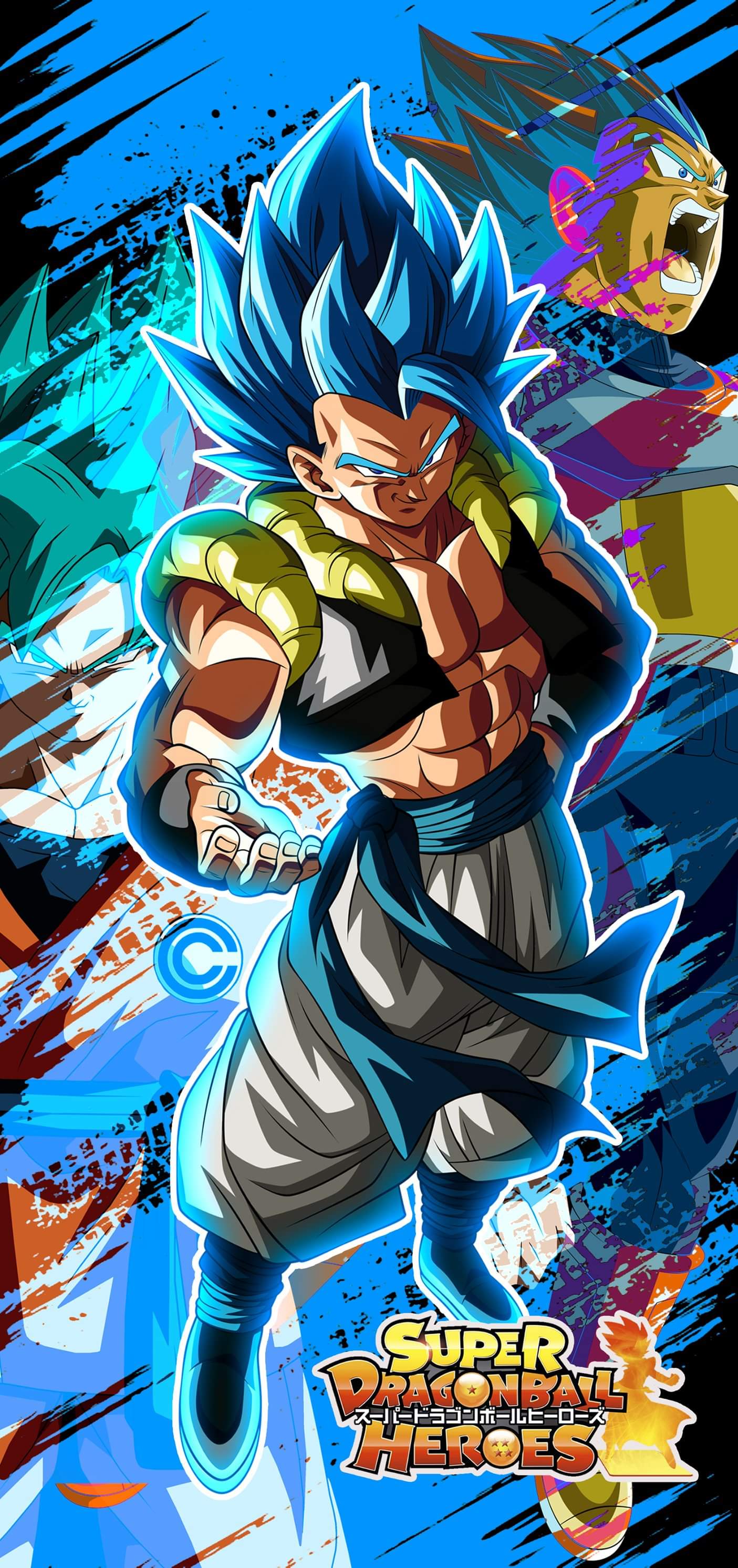 Gogeta blue wallpaper by 7725985403 on DeviantArt