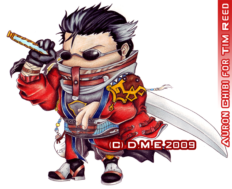 Auron Chibi commission