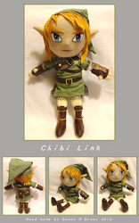 Chibi Link Plush by tavington