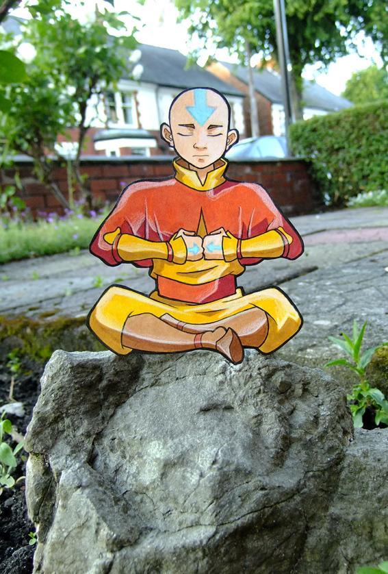 Aang paperchild