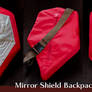 Ocarina of Time Mirror Shield backpack