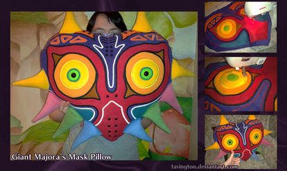 Giant Majora's Mask Pillow