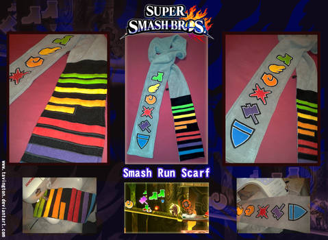 Super Smash Bros. Smash Run scarf