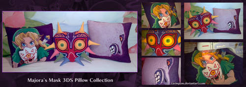 Majora's Mask 3DS Pillow Collection