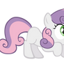 Excited Sweetie Belle Vector
