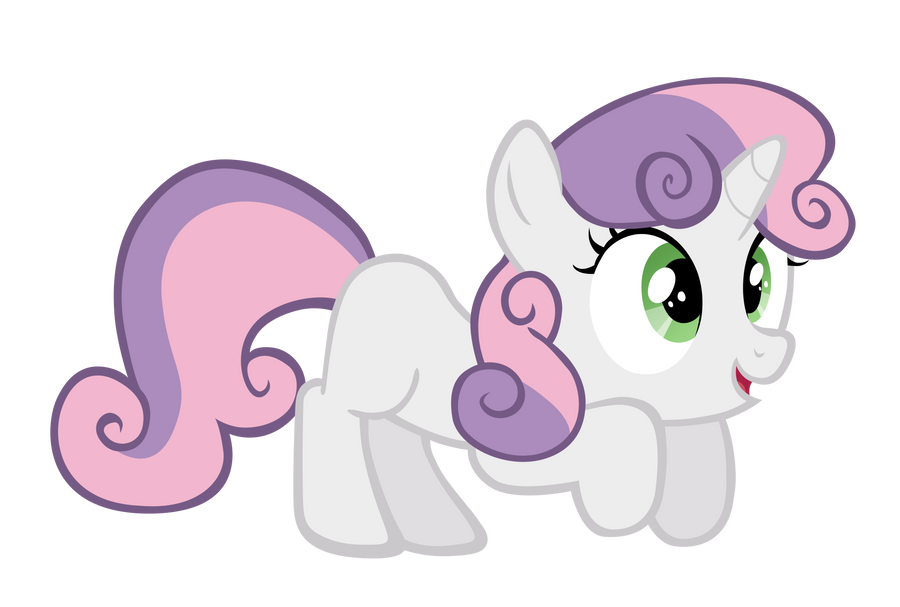 Excited Sweetie Belle Vector