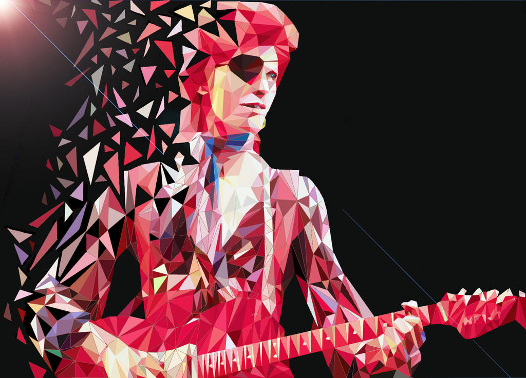 David Bowie by Penti-Menti