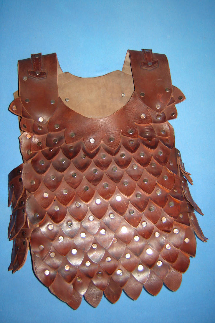 Leather scale armor by SvenEinherji on DeviantArt