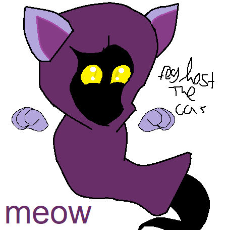 Feghost Feghost The Cat (fanart?) by dragonlox123 on DeviantArt
