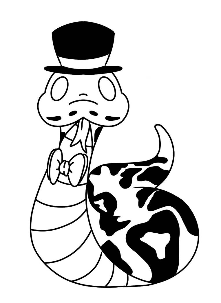 Dapper Snake Dapper Snek by SketchBookTattoos on DeviantArt