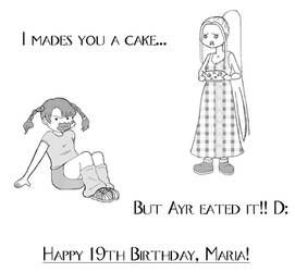 Happy 19th, Maria