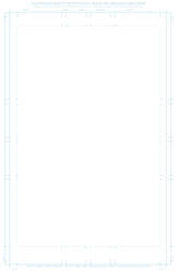 Comic book Art board template 11X17