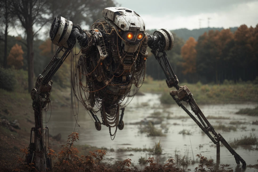 Broken Robot By Valvik On DeviantArt