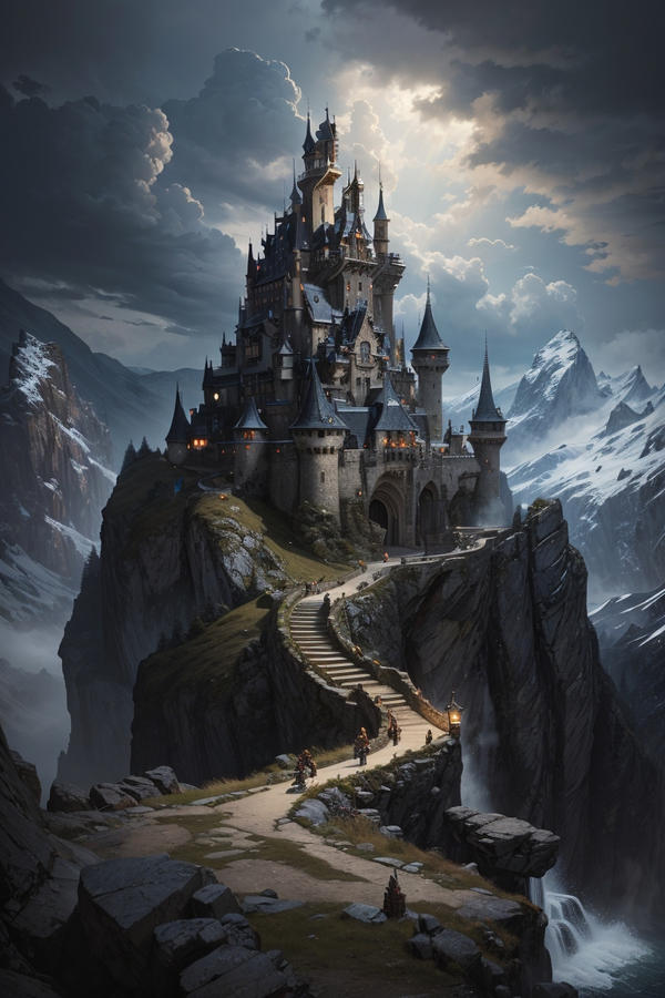 Castle by valvik on DeviantArt