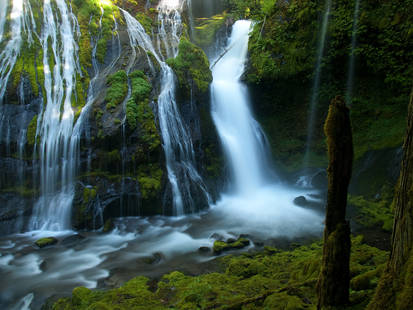 Panther Creek Falls, first impressions