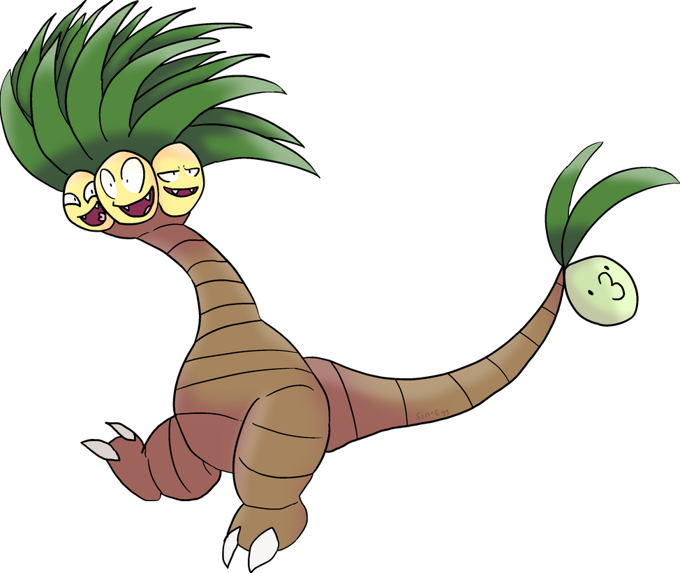 Alolan Exeggutor by Ender-Spark on DeviantArt