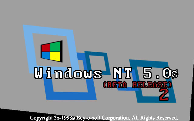 Windows NT 5.0 (Crossed O) Beta 2 by Aidenwindows88ALT on DeviantArt
