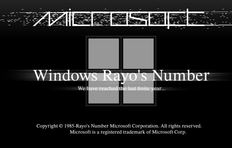 Rayos Number Visualization Windows Rayo's Number (My Version) by Aidenwindows88ALT on DeviantArt